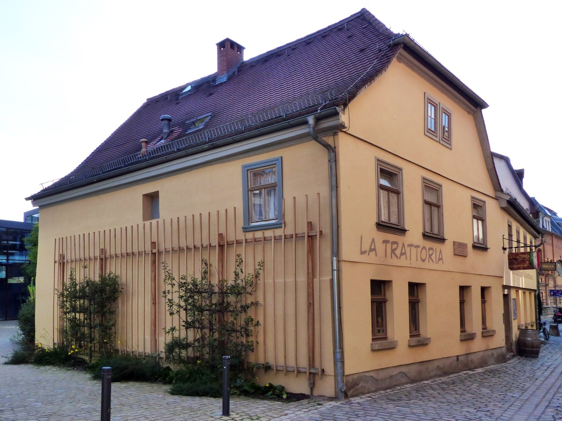 Das Eckermannhaus in der Brauhausgasse, Aufnahme von 2020